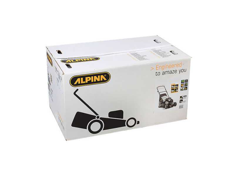 Tondeuse tract&eacute;e Alpina A5 51 SHQ - 51cm moteur thermique Honda GCVx170