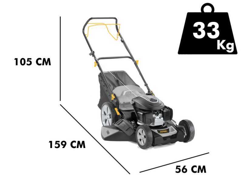 Tondeuse tract&eacute;e Alpina A5 51 SHQ - 51cm moteur thermique Honda GCVx170