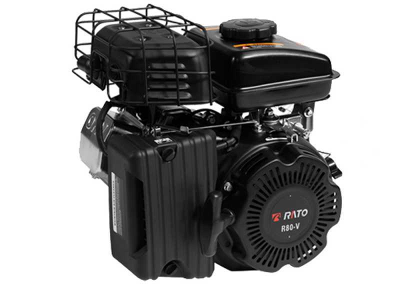 Motobineuse Italian Power RG1.5-40 avec moteur thermique &agrave; essence de 79 cm3 - fraise de 40 cm