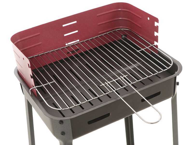 Seven Italy Flavia s/r 41 - Barbecue &agrave; charbon en fer artisanal - 41x29,5&nbsp;cm