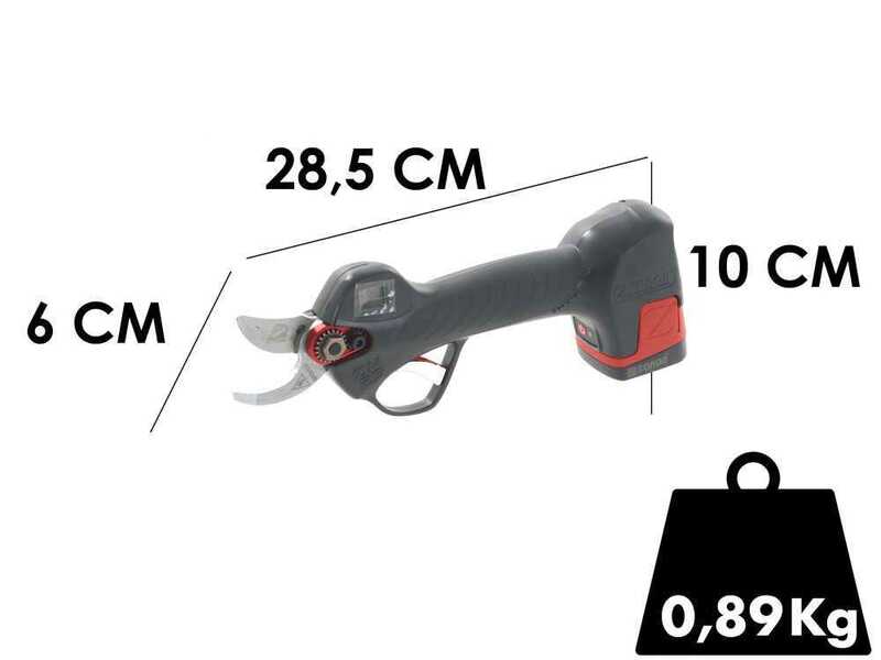 Kit S&eacute;cateur &eacute;lectrique Zanon ZM 25 - 3 BATTERIES INCLUSES - 16.8V- 2,5Ah -  &Oslash; 15-25 mm