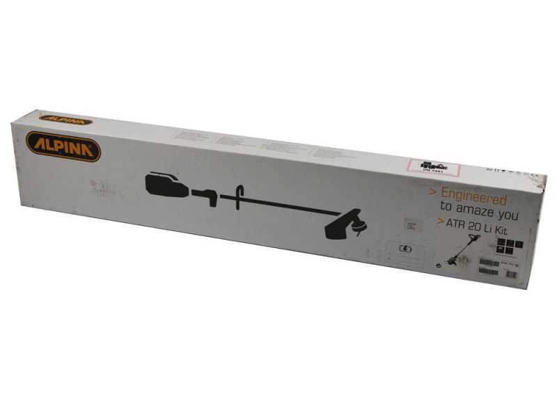 D&eacute;broussailleuse &agrave; batterie Alpina ATR 20 Li - Batterie 20V 2Ah