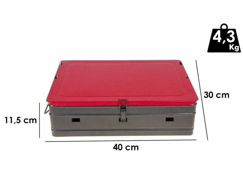 Mille Valigetta Pic-Nic - Barbecue &agrave; charbon en far artisanal - 40x28&nbsp;cm