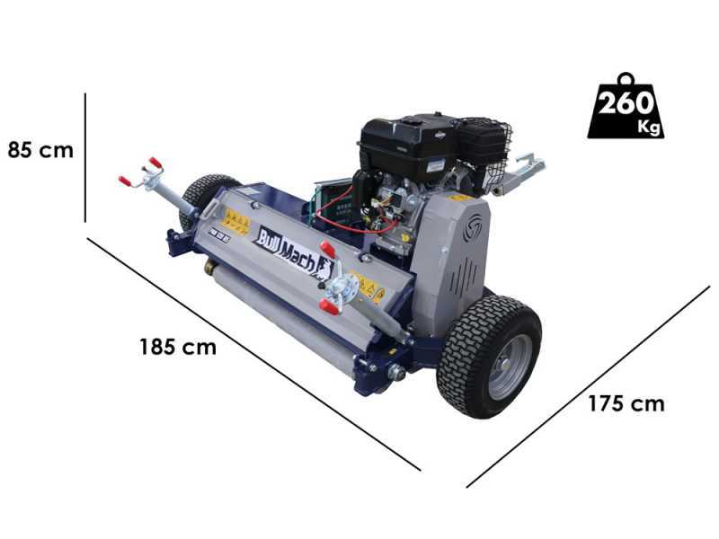 BullMach PAN 120 BS - Tondeuse d&eacute;broussailleuse pour quad - B&amp;S XR2100