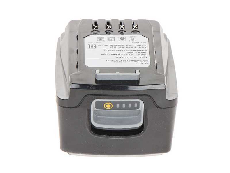 Alpina AMT 20 Li - &Eacute;lagueuse sur perche t&eacute;lescopique &agrave; batterie multifonction - batterie 20V 4Ah