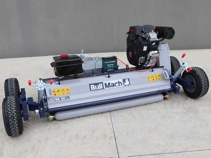 Tondeuse d&eacute;broussailleuse pour quad BullMach PAN 150 L - d&eacute;broussailleuse, broyeur tract&eacute;