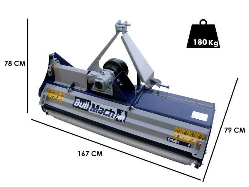 BullMach ERMES 155 F - Broyeur sur tracteur - S&eacute;rie l&eacute;g&egrave;re