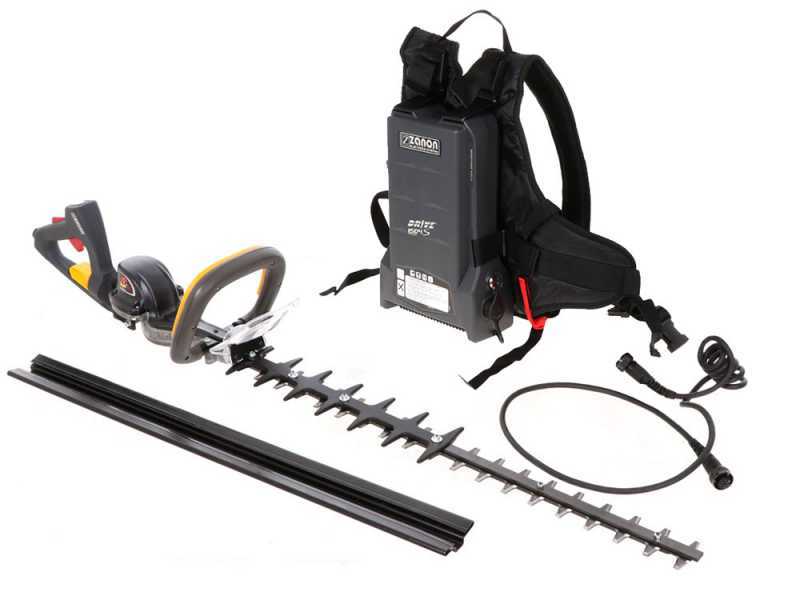 Zanon Raptor 750 -Taille-haie &agrave; batterie 50.4V/14.5 Ah - lame de 75 cm