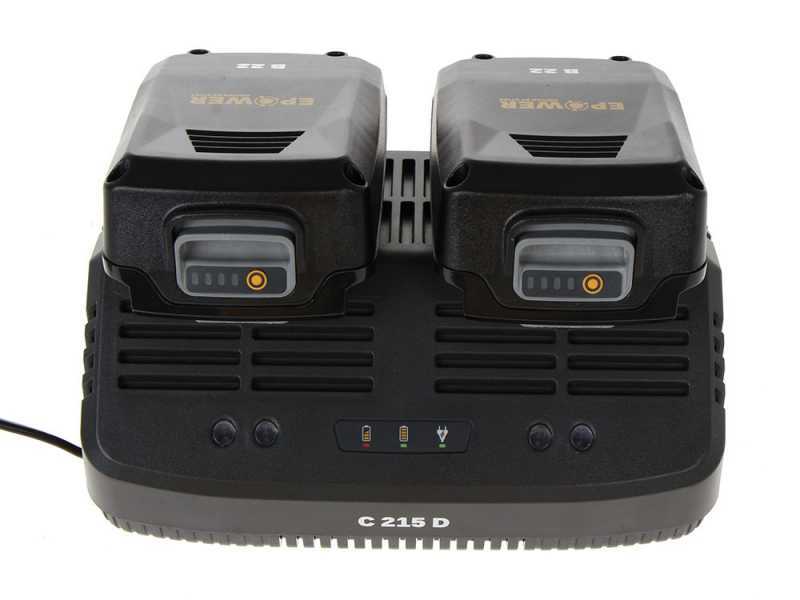 Tondeuse &agrave; gazon &eacute;lectrique sur batterie Alpina AL1 3420 Li  - tondeuse avec bac de ramassage