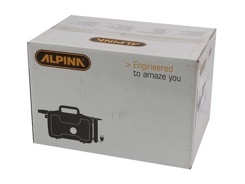 Alpina AHP 110 - Nettoyeur haute pression &agrave; froid portatif et compact - 110 bar max - 390 l/h