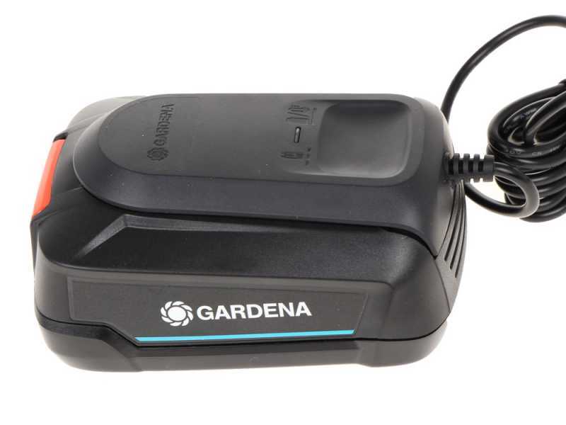 Gardena THS 42/18V P4 - Taille-haie &eacute;lectrique sur perche t&eacute;lescopique - Batterie au lithium 18V/2,5Ah