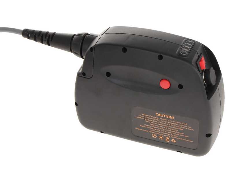 S&eacute;cateur electrique avec batterie Volpi PV400 - Batterie incluse - 43.2V 4.4Ah - Diam&egrave;tre de coupe 35 mm