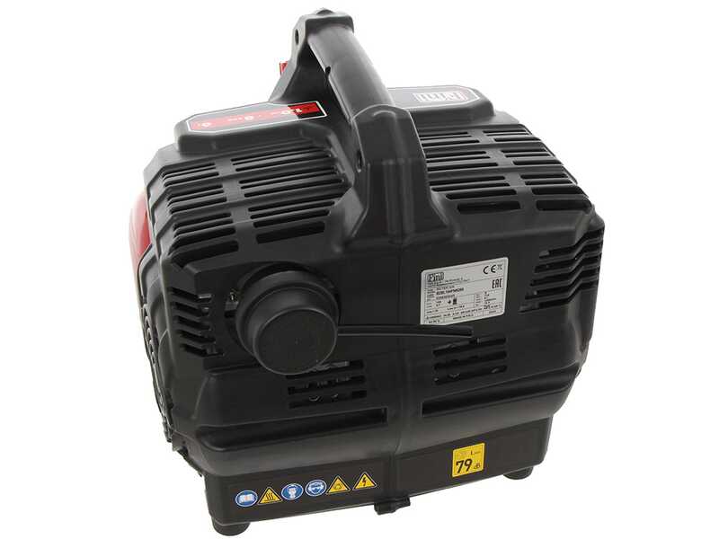 Compresseur &eacute;lectrique compacte portatif Fini SILTEK S/6 - Moteur 1 CV - 8 bars
