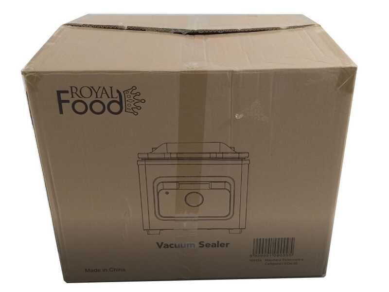 RoyalFood i-VCM 30 - Machine sous-vide &agrave; cloche - Barre de soudure de 28.5 cm 