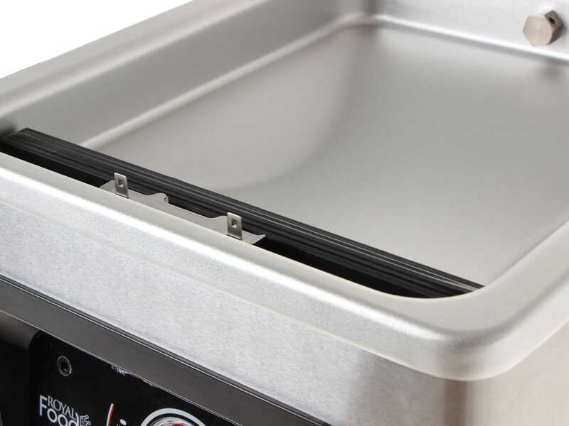 RoyalFood i-VCM 30 - Machine sous-vide &agrave; cloche - Barre de soudure de 28.5 cm 