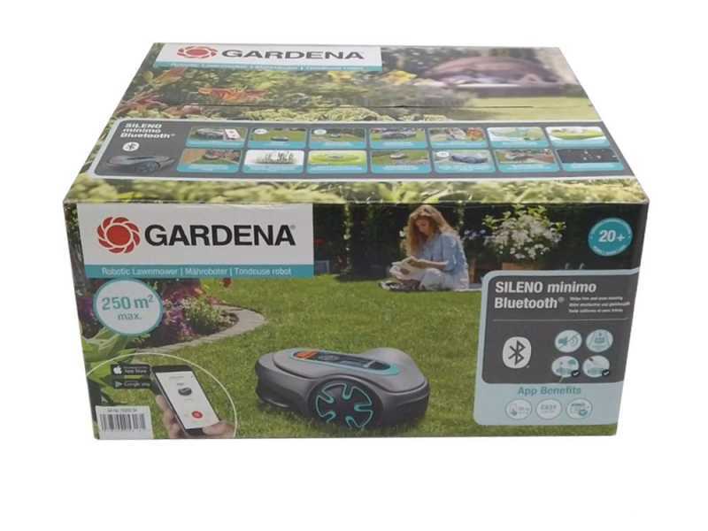 Gardena SILENO minimo 250 - Robot tondeuse - Avec c&acirc;ble p&eacute;riph&eacute;rique