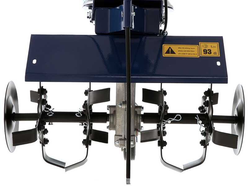 BullMach FLORA 40 - Motobineuse &agrave; essence 4,5 Cv - Moteur Loncin 139 cm3