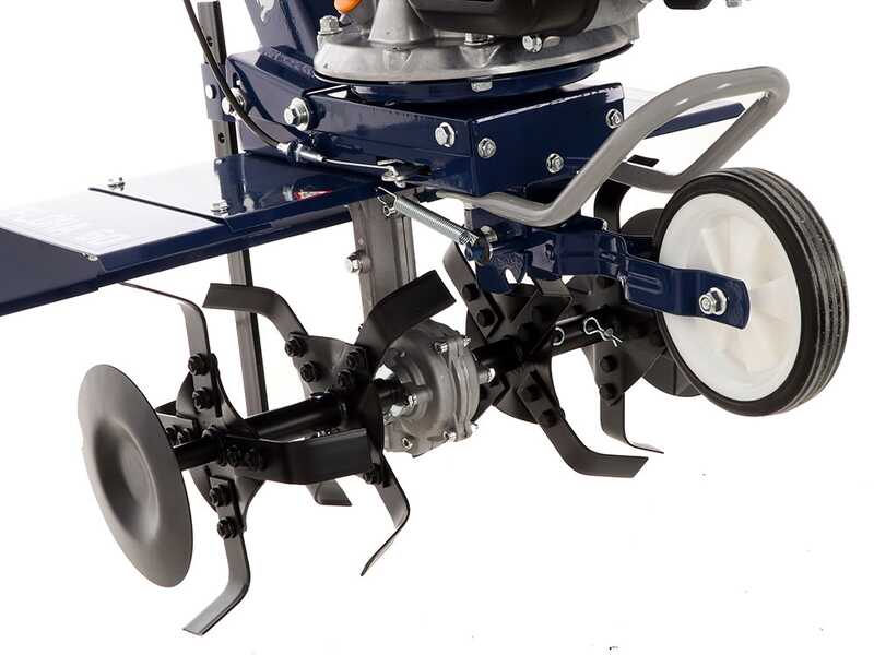 BullMach FLORA 60 - Motobineuse &agrave; essence 4,5 CV -  Moteur Loncin 139 cm3