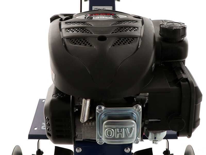 BullMach FLORA 60 - Motobineuse &agrave; essence 4,5 CV -  Moteur Loncin 139 cm3