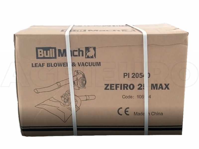 BullMach ZEFIRO 25 MAX - Souffleur aspirateur thermique - Moteur 2 temps
