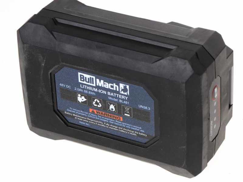 Brouette &eacute;lectrique BullMach Helios 230 D avec 2 batteries 48V 2Ah