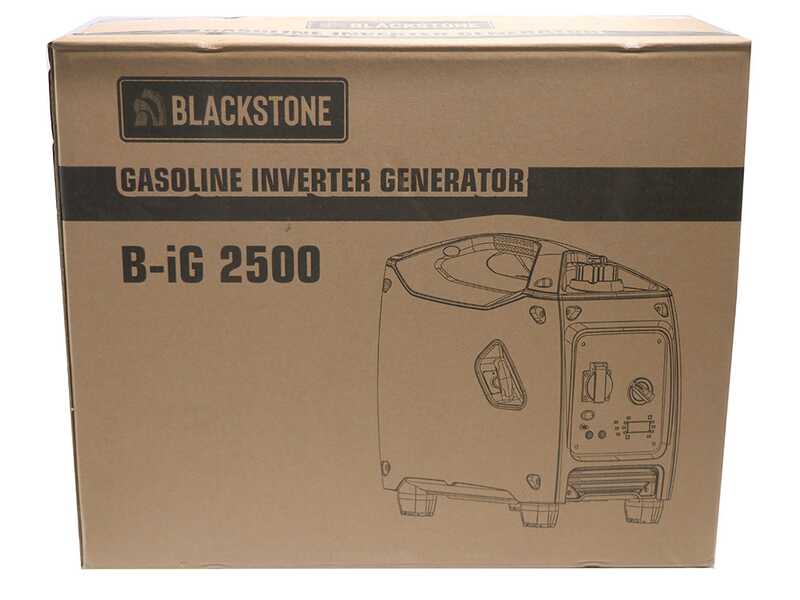 BlackStone B-iG 2500 - Groupe &eacute;lectrog&egrave;ne inverter &agrave; essence version &agrave; roues 2.2 kW - Continue 2 kW monophas&eacute;