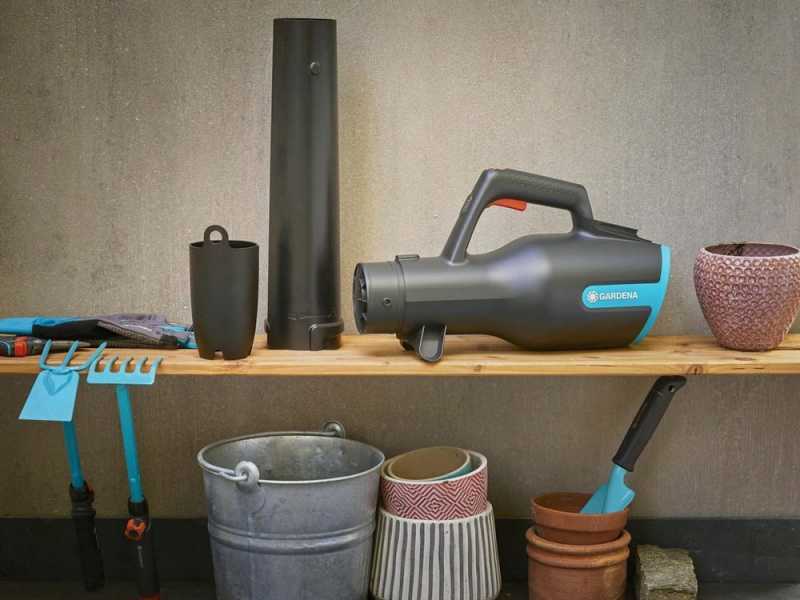 Gardena PowerJet 18V P4A - Souffleur de feuilles &agrave; batterie 18 V 2,5 Ah