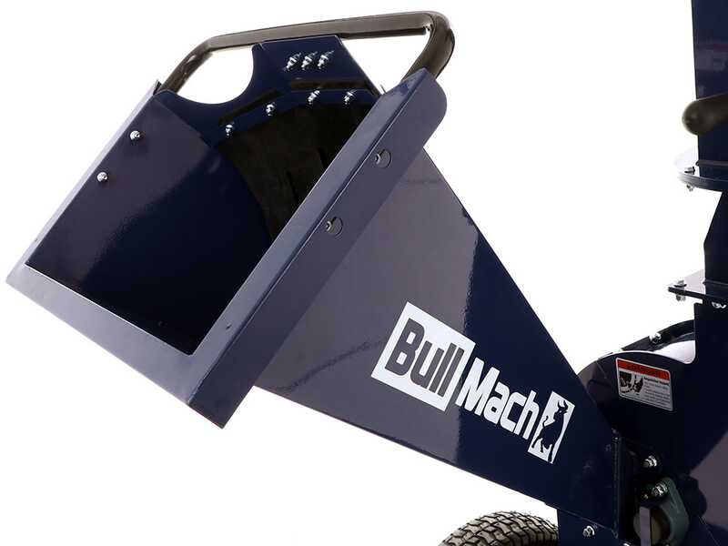 BullMach ZEUS 120 BSE - Häcksler Benzin professionell - Motor B&amp;S XR2100 15.5CV mit d&eacute;marrage &eacute;lectrique