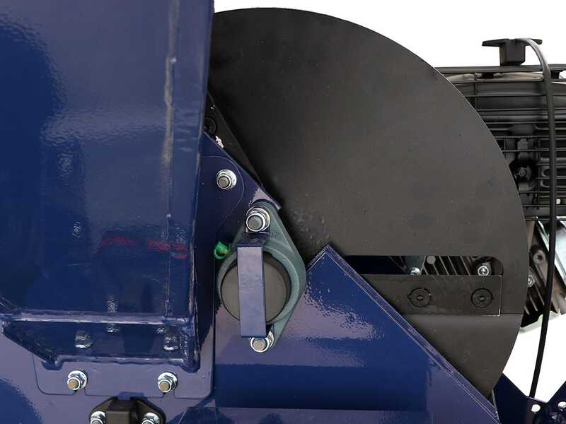 BullMach ZEUS 120 BSE - Broyeur thermique professionnel - Moteur B&amp;S XR2100 15.5CV avec d&eacute;marrage &eacute;lectrique