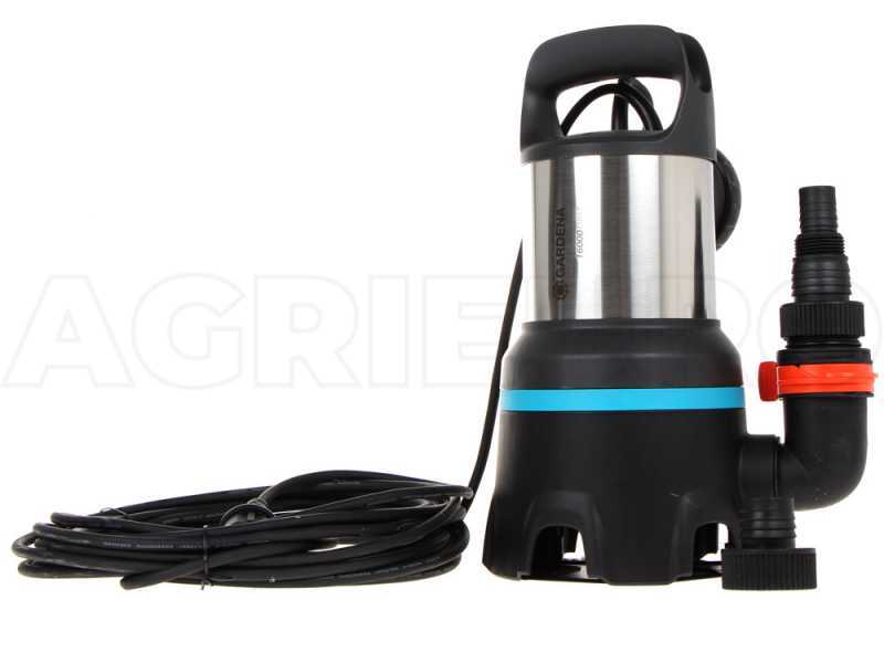 Pompe Évacuation Submersible Eaux Usées 16000 Gardena - 450W, Débit 16000 L/h, Flottant Automatique