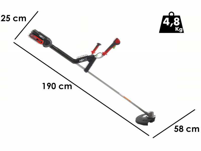 D&eacute;broussailleuse &eacute;lectrique &agrave; batterie Henx H36DCU350 - Batterie 40V 2,5Ah
