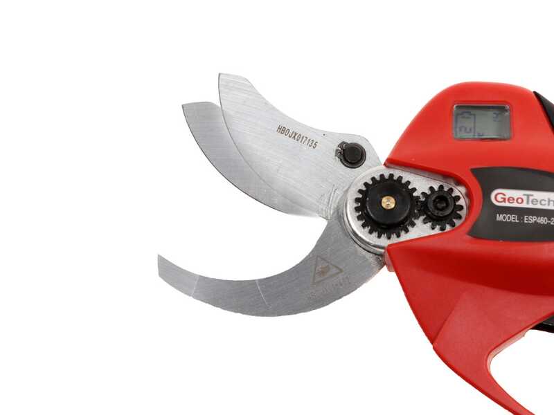 S&eacute;cateur &eacute;lectrique de taille GeoTech Pro ESP 460-2 EVO - Batterie de 43.2V et 4Ah - Diam&egrave;tre de coupe 40 mm