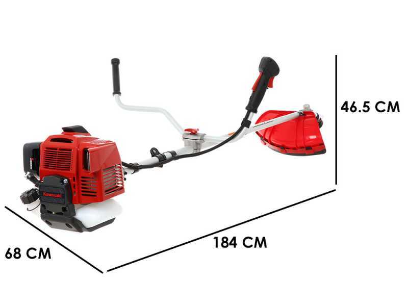 Kawasaki ATJ 53 E M - D&eacute;broussailleuse thermique professionnelle - Arbre Attila