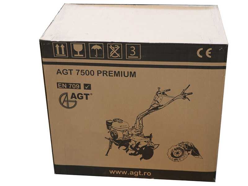 AGT 13000  - Motobineuse &agrave; essence 13 CV - Honda GX390 389 cm&sup3; - Vitesses 2+1 marche arri&egrave;re