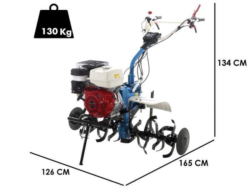 Motobineuse AGT 13000 avec moteur Honda GX390 de 389 cm3 - Vitesses 2+1 marche arri&egrave;re