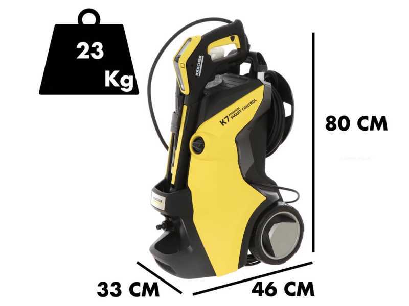 Karcher K7 Premium Smart Control Home - Nettoyeur haute pression avec laveur de sols T7 - 180 bar - 600 L/h - avec App Home &amp; Garden