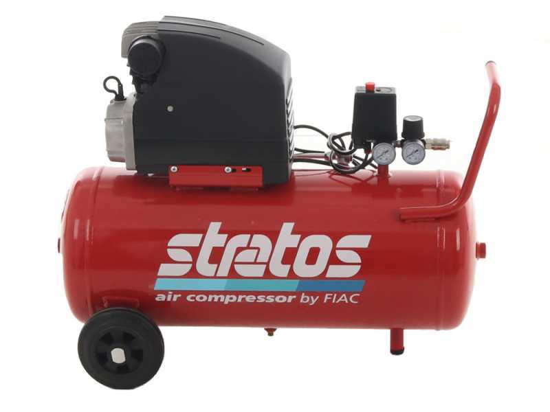 Fiac Stratos - Compresseur d'air &eacute;lectrique sur chariot &ndash; moteur 2 CV - 50 L
