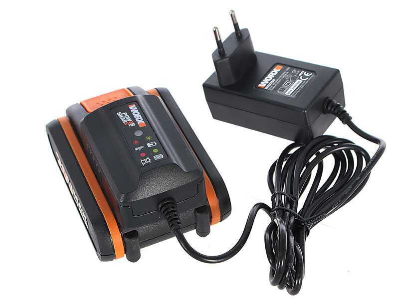 Worx WG324E - &Eacute;lagueuse manuelle &agrave; batterie 20 V 2 Ah