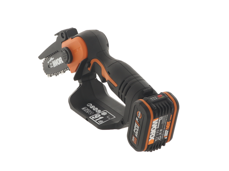 Worx WG324E - &Eacute;lagueuse manuelle &agrave; batterie 20 V 2 Ah