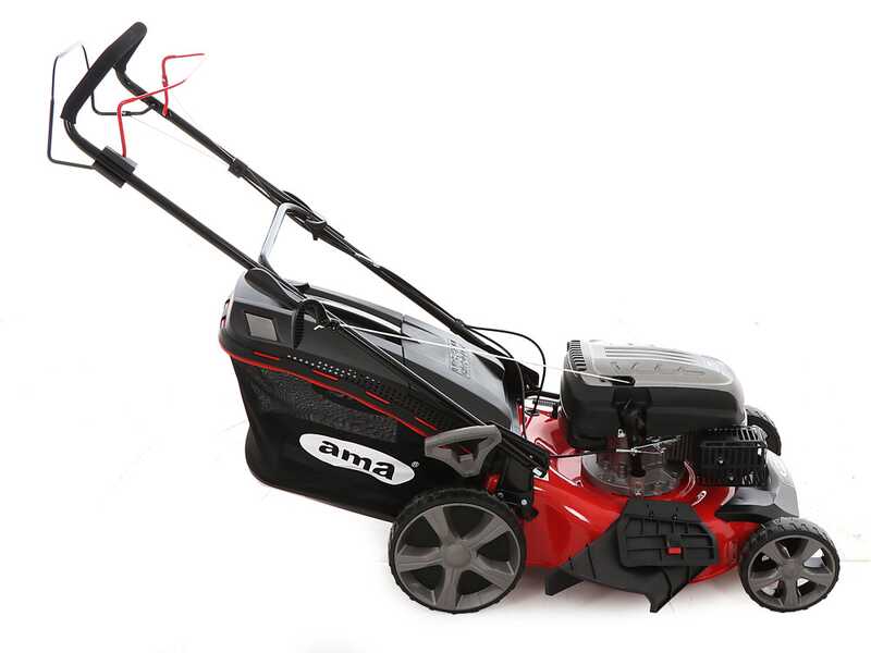 Ama TRX 511 - Tondeuse &agrave; gazon thermique autotract&eacute;e  - 4en1