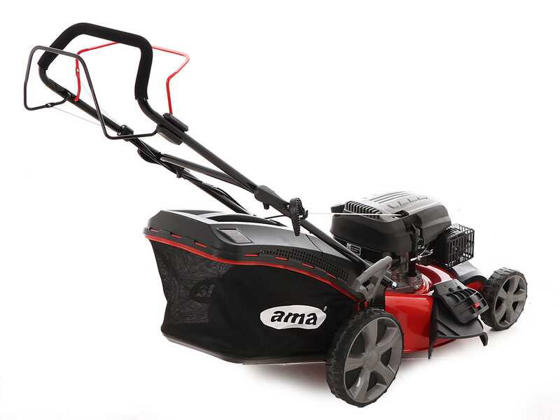 Ama TRX 511 - Tondeuse &agrave; gazon thermique autotract&eacute;e  - 4en1