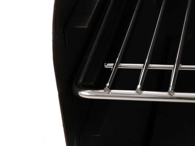 Mille Doriano - Barbecue &agrave; charbon en fer artisanal - 67,5x37&nbsp;cm