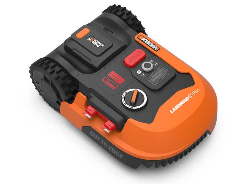 Worx Landroid WR165E - Robot tondeuse avec p&eacute;rim&egrave;tre - Batterie 20V et 2Ah - M500 2.0