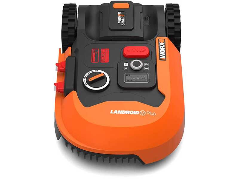 Worx Landroid WR165E - Robot tondeuse avec p&eacute;rim&egrave;tre - Batterie 20V et 2Ah - M500 2.0