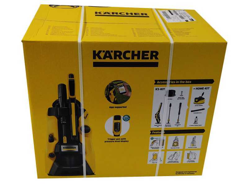 Nettoyeur haute pression Karcher &agrave; eau froide K5 Power Control Home - 145 bars