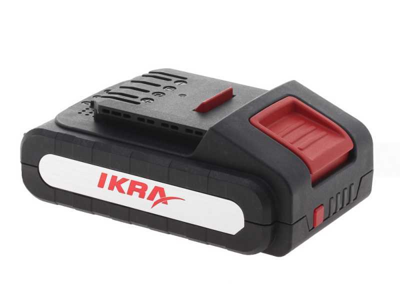 Aspirateur souffleur broyeur de feuilles à batterie 2 x 20 Volts ICBV2/20  IKRA - Ikra Service France