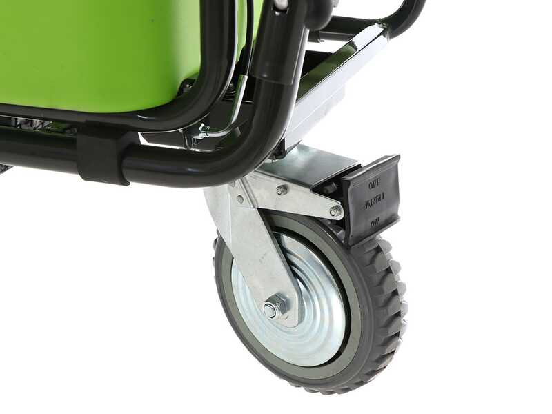 Greenworks G40GC Garden Cart - Brouette &eacute;lectrique sur batterie avec roues - SANS BATTERIE NI CHARGEUR