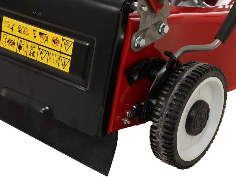 Weibang WB455SCOP - Tondeuse &agrave; gazon thermique tract&eacute;e - 2en1 - Moteur de 139 cc
