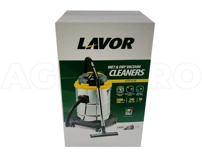 Lavor WTP 50 XE - Aspirateur eau et poussi&egrave;re - avec bidon 50 L - 1600 W