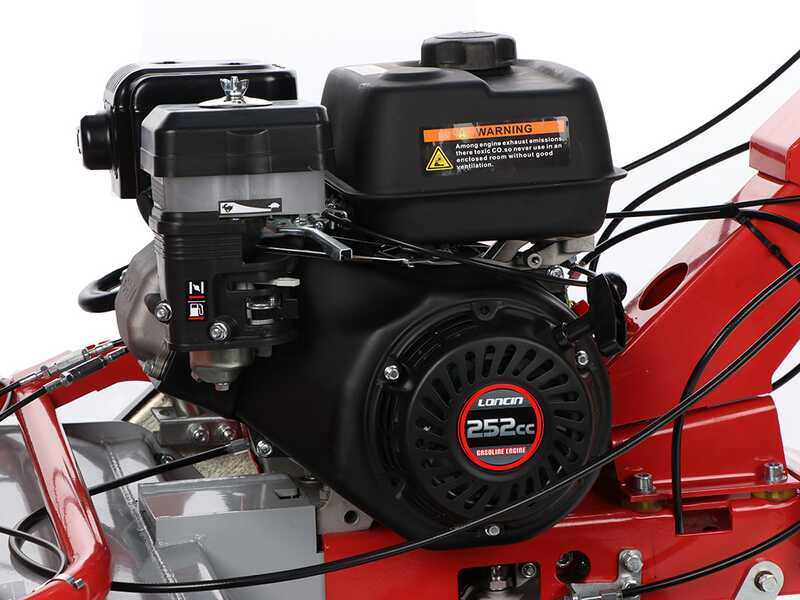 GeoTech Pro GFM 600 L - Tondeuse d&eacute;broussailleuse professionnelle &agrave; couteaux - Loncin LC175F-2